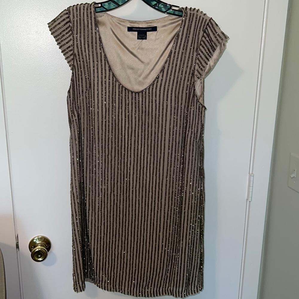French Connection sequin dress sz 4